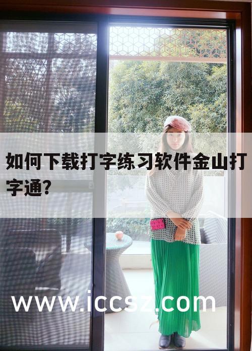 如何下载打字练习软件金山打字通？