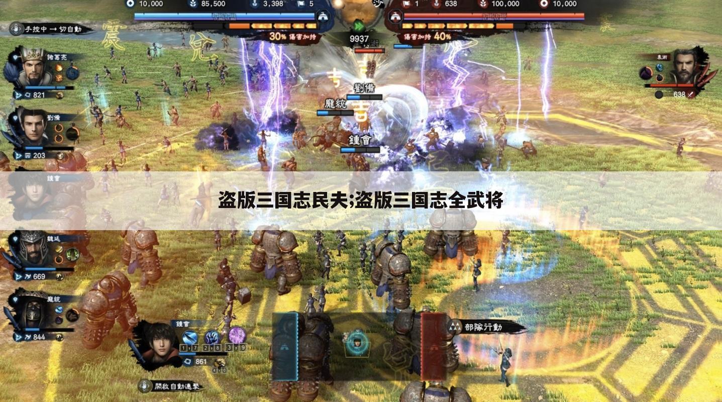 盗版三国志民夫;盗版三国志全武将