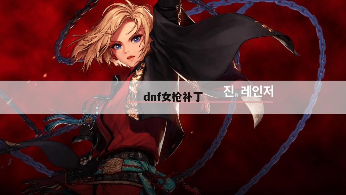 dnf女枪补丁