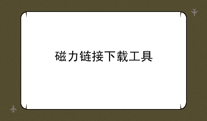 磁力链接下载工具