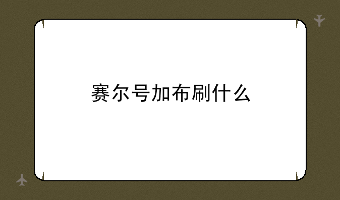 赛尔号加布刷什么